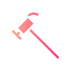 hammer gradient icon
