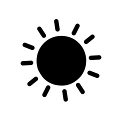 Obraz premium Sun icon