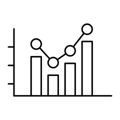 data analytics outline icon