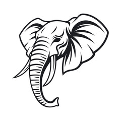 Majestic Elephant Head