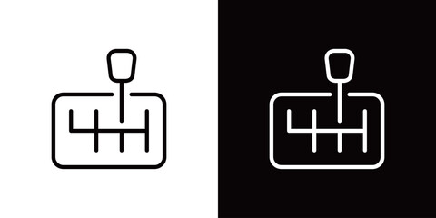 シフトレバーのアイコン