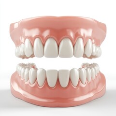 Obraz premium Realistic 3D dental model
