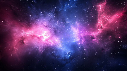 Fototapeta premium Abstract cosmos background. Space dark background with fragment of our galaxy