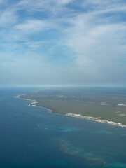 High-altitude aerial photography of diverse landscapes.