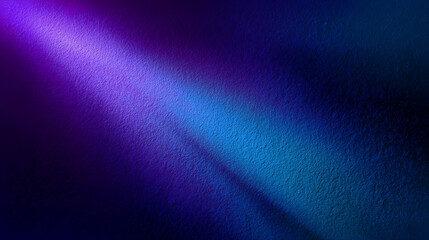 Gradient of blue and purple with light beam, creating a textured and vibrant background.