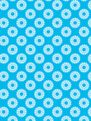 Seamless Background With Repeat Fabric Pattern