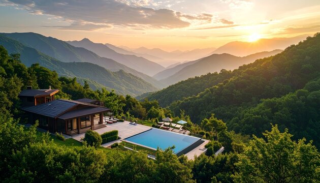  Luxury Modern Villa with Infinity Pool .