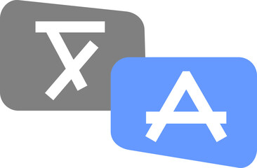 Fototapeta premium Language Translation Icon