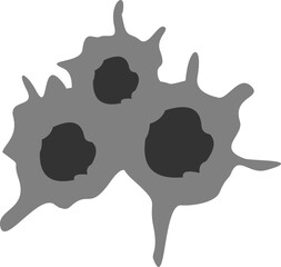Bullet Hole Vector