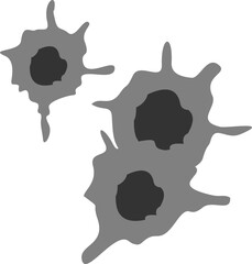 Bullet Hole Vector