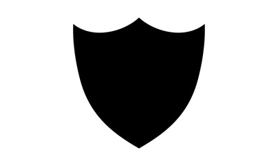 Collection of shield silhouettes vector