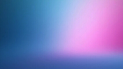 Fototapeta premium Soft gradient background transitioning from deep blue to vibrant pink and light purple with a subtle glow effect