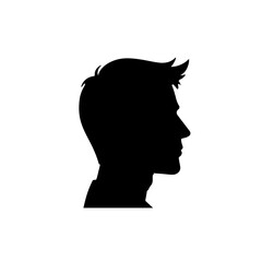 man profiles silhouette , man avatar