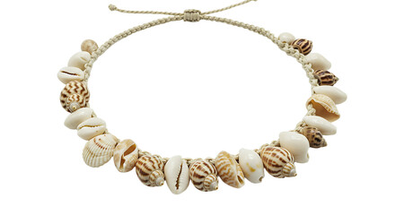 Seashell necklace handmade jewelry