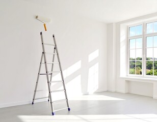 Empty room, painting