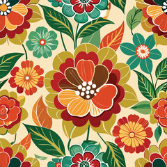 seamless floral background