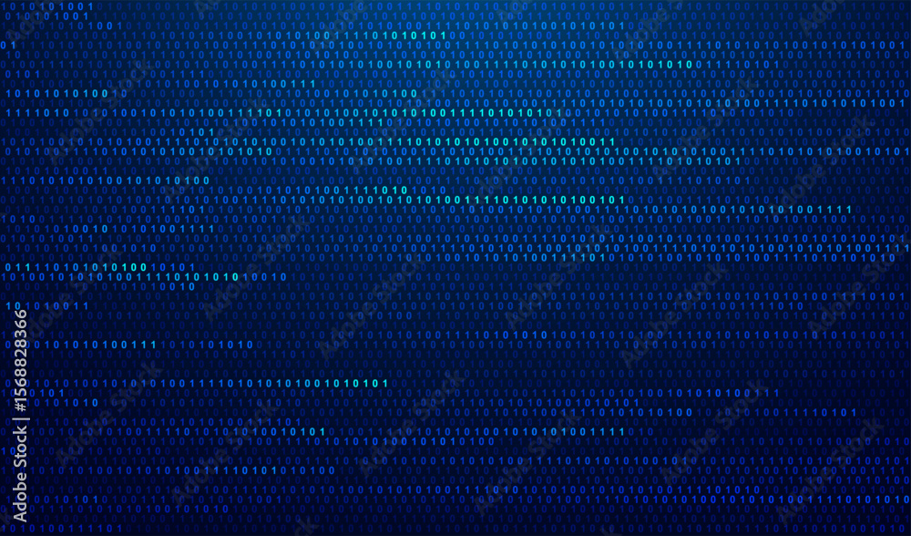 Poster abstract big data code representation. modern high-tech data background. graphic concept for your de