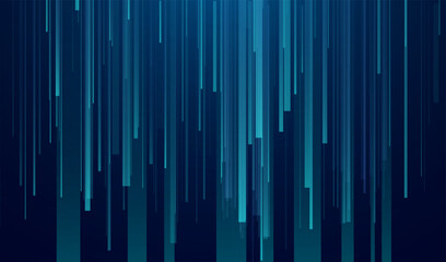 Glowing lines on blue background. Abstract modern lines. Cool gradient shapes. Graphic concept for your design