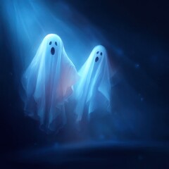 halloween ghost background image