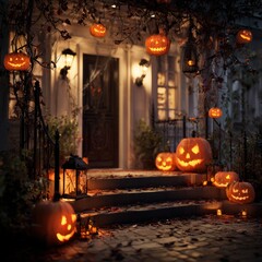 Obraz premium halloween holiday decoration image