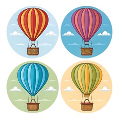 Obraz premium hot air balloon