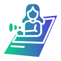 influencer Gradient icon