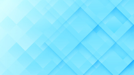 Abstract 3d modern square background. Blue geometric pattern texture. vector art illustration