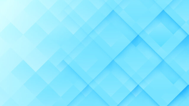 Abstract 3d modern square background. Blue geometric pattern texture. vector art illustration