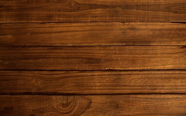 Overhead of wooden planks