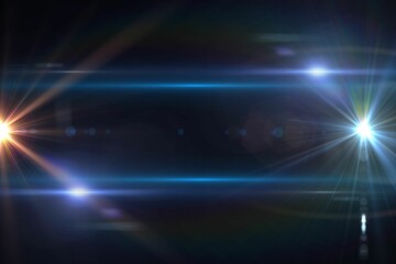 Black background with spark