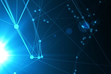 Futuristic black background