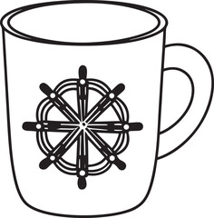 cup of tea with a spoon