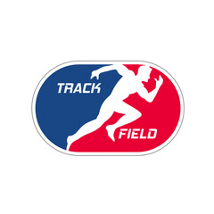 Track and Field Vintage Design Perfect for Print, Apparel, etc