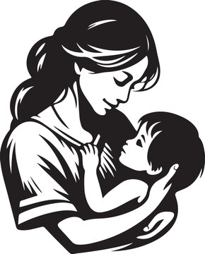 Loving Mother and Child Embrace on Mother&rsquo;s Day