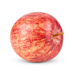 red apple isolated on transparent png ( Image from camera)