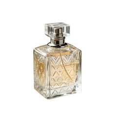 Perfume Bottle Without Name on Transparent Background