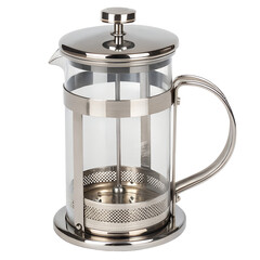 Tea Press Isolated on Transparent Background