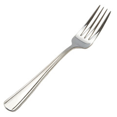 Fork isolated on transparent background