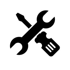 Repair tool icons. vector. editable