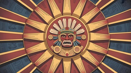 Tonatiuh - The Aztec Sun God