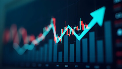 Market Volatility Analysis: Advanced Financial Modeling & Investor Sentiment Surveys for Strategic Portfolio Adjustments in Photo Stock Concept