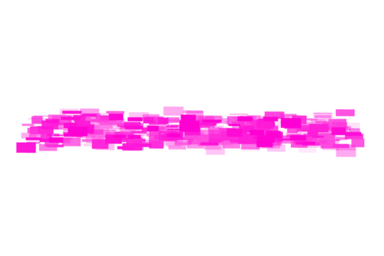 A flat block-style pink brush stroke with strong edges. Ideal for title backgrounds, header highlights, stickers, web banners, and colorful design labels