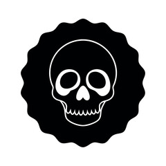 Obraz premium skull and crossbones icon
