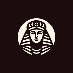 Queen cleopatra logo