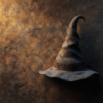 halloween witch hat background
