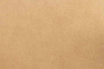 Cardboard sheet texture background, pattern of brown kraft paper with vintage style.