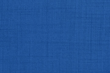 Dark blue linen fabric cloth texture for background, natural textile pattern.