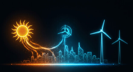 Sustainable City Renewable Energy, Solar Power, Wind Power, and Urban Development
