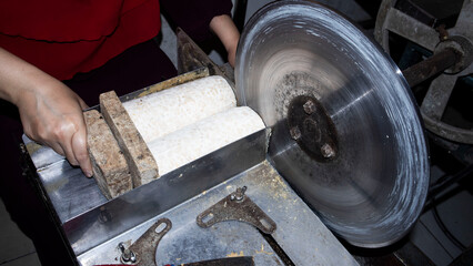 tempeh  cutting machine