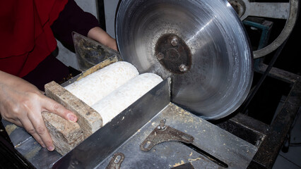 tempeh  cutting machine